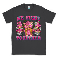 Smoke we fight together breast cancer gnome Classic Tee - BarkalooDesign