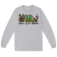 Moon Dust Leopard Peace Love Baboon Long Sleeve Tee - LillyAllenDesigns