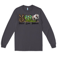 Smoke Leopard Peace Love Baboon Long Sleeve Tee - LillyAllenDesigns