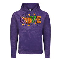 Cloud Purple Halloween Love Vintage Hoodie - Artiststas