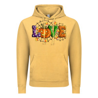 Vintage Mustard Halloween Love Vintage Hoodie - Artiststas