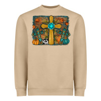 Mushroom fall cross Heavyweight Sweatshirt - RanaPortraitStore