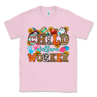Bubblegum Pink child welfare worker Classic Tee - OliviaCreatesArt