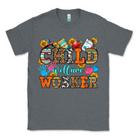 Charcoal Heather child welfare worker Classic Tee - OliviaCreatesArt