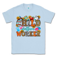 Dusty Blue child welfare worker Classic Tee - OliviaCreatesArt
