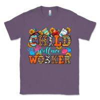 Lavender child welfare worker Classic Tee - OliviaCreatesArt