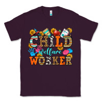 Plum child welfare worker Classic Tee - OliviaCreatesArt