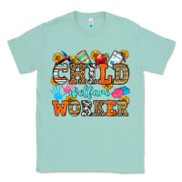 Seafoam child welfare worker Classic Tee - OliviaCreatesArt