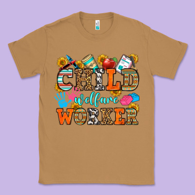 Child Welfare Worker Classic Tee Designed By Oliviacreatesart