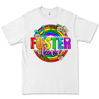 White Foster Love Pride Lgbtq Premium Tee - BundleAndBundleShop