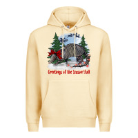 Pina Colada greetings of the season y'all with armadillo Premium Hoodie - BarkalooDesign