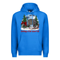 True Royal greetings of the season y'all with armadillo Premium Hoodie - BarkalooDesign