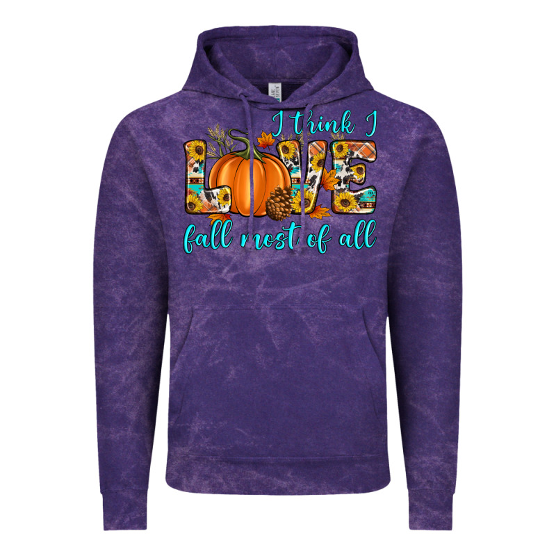 I Think I Love Fall Most Of All Vintage Hoodie by Artiststas | Teevron
