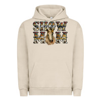 Pigment French Oak show mom horse Urban Hoodie - RanaPortraitStore