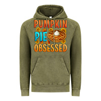 Vintage Olive Pumpkin pie obsessed Vintage Hoodie - Artiststas