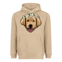 Mushroom Labrador Heavyweight Hoodie - Jasminsmagicworld