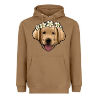 Toasted Coconut Labrador Heavyweight Hoodie - Jasminsmagicworld