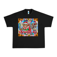 Black Love Christmas highland cow Urban Heavy Tee - CowhideDigitalArt