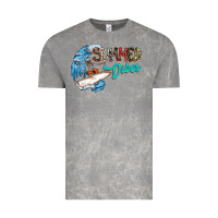 Cloud Rock Summer Vibes Vintage Tee - CowhideDigitalArt