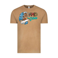 Vintage Camel Summer Vibes Vintage Tee - CowhideDigitalArt