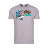 Vintage Zinc Summer Vibes Vintage Tee - CowhideDigitalArt