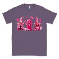 Lavender breast cancer gnomies Classic Tee - FaDigitalArtStudio