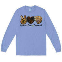 Peace Love Lion Head Long Sleeve Tee | Teevron
