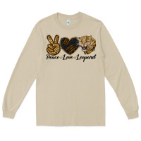 Mushroom Peace Love Lion Head Long Sleeve Tee - LillyAllenDesigns