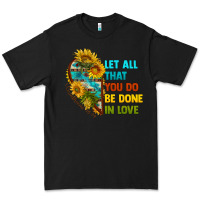Black let all that you do be done in love Premium Tee - BundleAndBundleShop