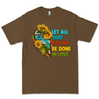 Cacao let all that you do be done in love Premium Tee - BundleAndBundleShop