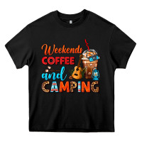 Black weekends coffee and camping frappe coffee Heavy Core Tee - FaDigitalArtStudio