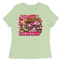 Matcha Howdy Valentine Ladies Tee - CowhideDigitalArt
