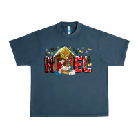 Midnight Navy Noel Urban Heavy Tee - CowhideDigitalArt