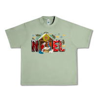 Oil Green Noel Urban Heavy Tee - CowhideDigitalArt