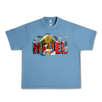 Pebble Blue Noel Urban Heavy Tee - CowhideDigitalArt
