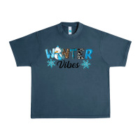 Midnight Navy winter vibes Urban Heavy Tee - RanaPortraitStore