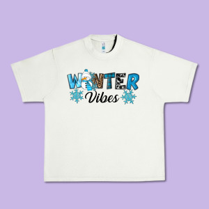 Winter Vibes Urban Heavy Tee Designed By Ranaportraitstore