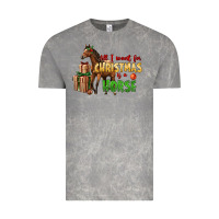 Cloud Rock All I Want For Christmas Is A Horse Vintage Tee - LillyAllenDesigns