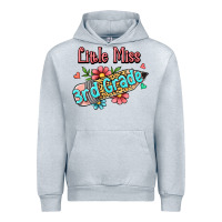 Heather Grey little miss third grade Urban Hoodie - RanaPortraitStore