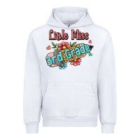 White little miss third grade Urban Hoodie - RanaPortraitStore