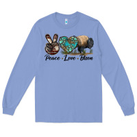 Colony Blue Peace lLve Bison Long Sleeve Tee - LillyAllenDesigns