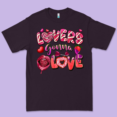 Lovers Gonna Love Premium Tee Designed By Fadigitalartstudio