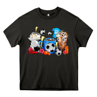 Asphalt Soccer Coffee Cups Heavy Core Tee - FaDigitalArtStudio
