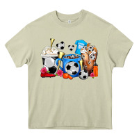 Mossy Soccer Coffee Cups Heavy Core Tee - FaDigitalArtStudio