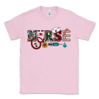 Bubblegum Pink christmas nurse Classic Tee - RanaPortraitStore