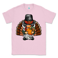 Bubblegum Pink thanksgiving turkey gnome Classic Tee - BarkalooDesign