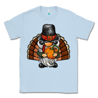 Dusty Blue thanksgiving turkey gnome Classic Tee - BarkalooDesign