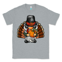 Heather Grey thanksgiving turkey gnome Classic Tee - BarkalooDesign
