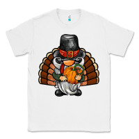 White thanksgiving turkey gnome Classic Tee - BarkalooDesign