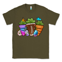 Army Green Football Easter sports carrots Classic Tee - OliviaCreatesArt